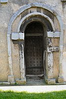 Old door of All Saints