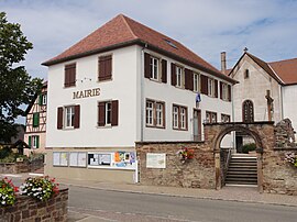 The town hall in Schwenheim
