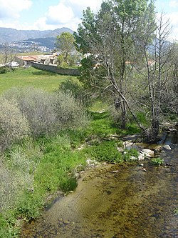 Landscape of Sierra de Gata near Eljas