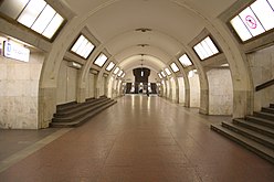 Tretyakovskaya (additional adjacent station, 1986)
