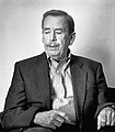 Václav Havel, dissident and the first Czech president and main figure of the Velvet Revolution