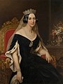 Queen Josefina in a portrait by Axel Nordgren,