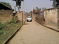 A Road in the village Bahupura (Bijnor)