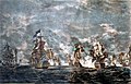 In der Schlacht bei Lagos wurde die französische Mittelmeerflotte geschlagen (1759).