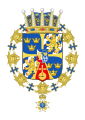 Sigvard's arms as Prince of Sweden and Duke of Uppland