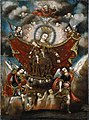 Virgin of Carmel Saving Souls in Purgatory,. Peru. Circle of Diego Quispe Tito, 17th century, collection of the Brooklyn Museum