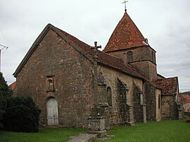 The church in Chauvirey-le-Châtel