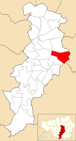 Gorton and Abbey Hey electoral ward within Manchester City Council