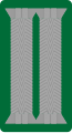 Green Waffenfarbe worn by infantry units