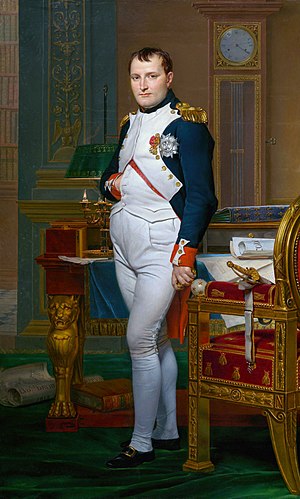 Der Kaiser Napoleon in seinem Arbeitszimmer im Tuilerien-Palast (Jacques-Louis David)