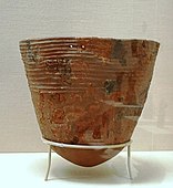 A vase from the early Jōmon period (11000–7000 BC)