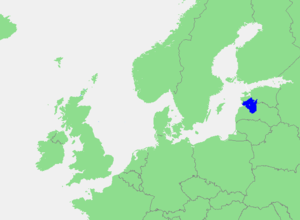 Karte von Rigaischer Meerbusen