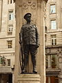 The artillery figure on the London Troops Memorial