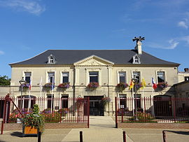 The town hall in Lourches