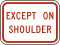 R8-3fP Except on shoulder plaque