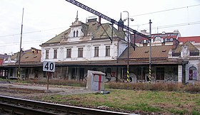 Praha-Vyšehrad, Gleisseite (2008)