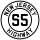 Route S5 marker