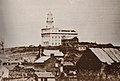 A zoomed-in version of the Nauvoo Temple daguerreotype