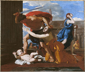 Massacre of the Innocents, 1625–1629, Musée Condé, Chantilly