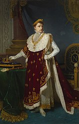 Official Portrait of Emperor Napoleon I (1808)