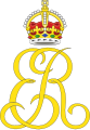 Royal cypher of Queen Elizabeth, consort of King George VI and later The Queen Mother