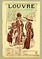Advert for the Grands Magasins du Louvre, early 20th century