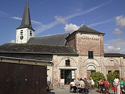 Church and school of Sint-Kornelis-Horebeke