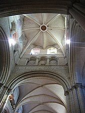 Star vault, Abbey of Saint-Étienne, Caen (1065–1166)