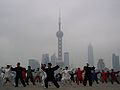 Image 36The Yang style of tai chi being practiced on the Bund in Shanghai (from Chinese martial arts)