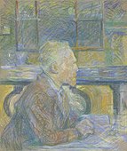 Portrait of Vincent van Gogh, 1887, pastel on cardboard, Van Gogh Museum, Amsterdam