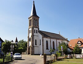 The church in Vendenheim