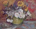 Vincent van Gogh: Stillleben mit Rosen und Sonnenblumen