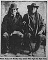 White Eagle (R) and Standing Bear (L) as they appeared later in life (c.1890-1902)
