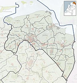 Oosteinde is located in Groningen (province)