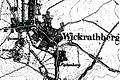 Wickrathberg auf der Karte Neuaufnahme von 1912