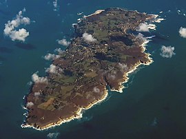 Aerial view of Groix