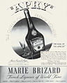 1934 ad for Apry Marie Brizard Roger French Apricot Liqueur