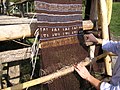 Loom weaving, reconstruction
