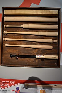 Baseball bat production