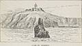 An 1879 sketch of the St. Vincent lighthouse