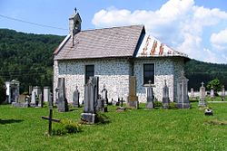 Chapel and cemetery in Koprivnik