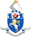 Coat of arms of Roxburghshire County Council 1890–1962.
