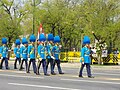 Colour guard of the Air Cadet Regiment, King's Guard, Royal Thai Air Force Academy