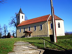 Catholic church in Zavalje