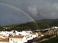 Double rainbow in El Bosque