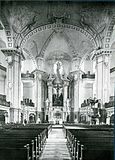 Innenansicht mit Altar 1901