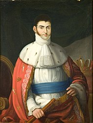 Iturbide in a 19th-century painting