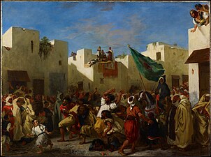 The Fanatics of Tangier by Eugène Delacroix (1838), Minneapolis Institute of Art