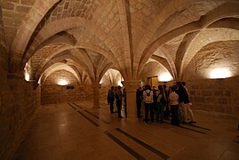 Medieval cellar of the Hôtel de Beauvais