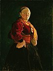 Portrait of Mari Clasen (oil on canvas, 1895)